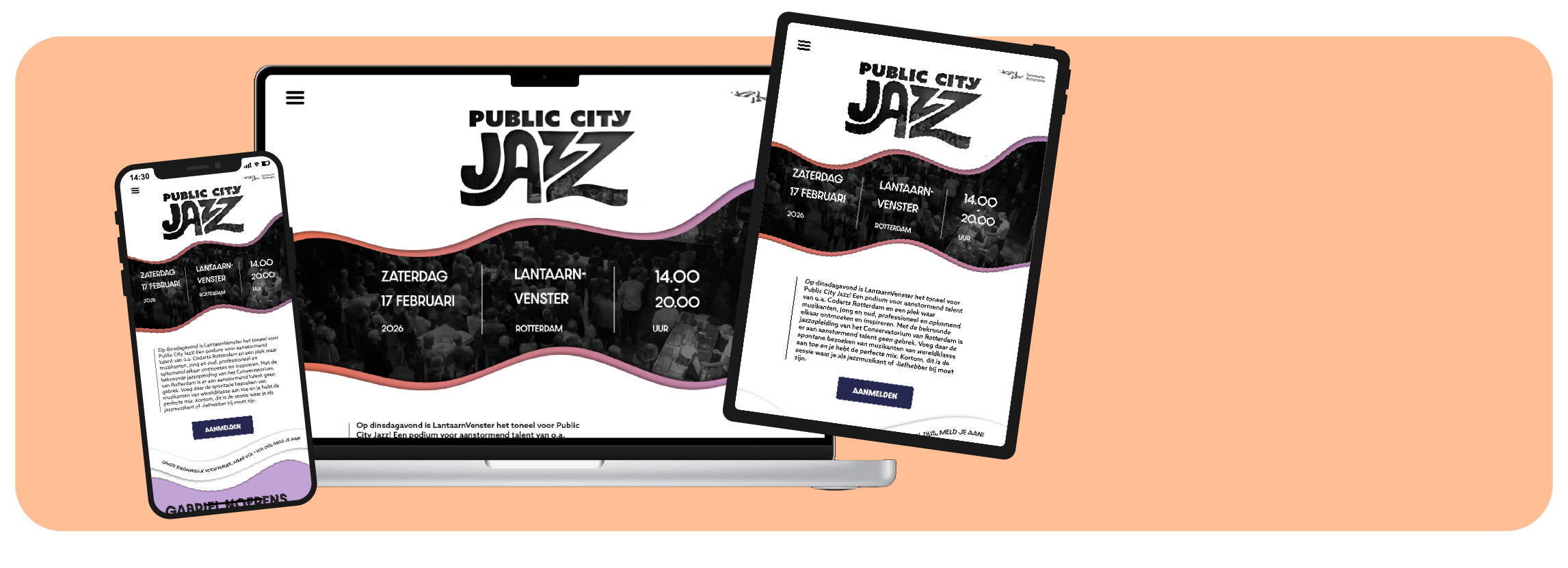 Public City Jazz banner